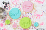Engaged 3 Acrylic Embosser Stamp