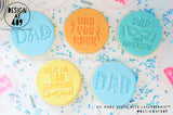 Dad Our Superhero Acrylic Embosser Stamp