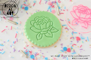 Floral 3 Acrylic Embosser Stamp