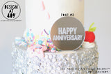 Happy Anniversary Small / Celebration Cake Dots
