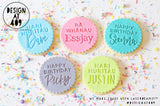 Happy Birthday/Hari Huritau/Rā Whānau Custom name Acrylic Embossing Stamp