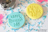 Happy Father's Day 3 Acrylic Embosser Stamp