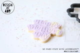 Happy Mother's Day 2 Raised Stamp & Cutter