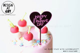 Mini Happy Mother's Day / Hari Rā Māmā Cake Toppers