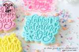 Happy Valentine's Day Embossing Stamp & Cutter
