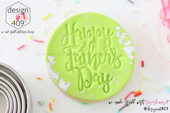 Happy Father's Day 1 Acrylic Embosser Stamp