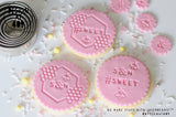 Mini Buzzy Bees Set Acrylic Embosser Stamp
