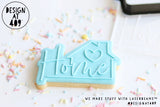 Home With Heart Raised Stamp & Cutter
