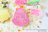 Easter Egg Half Floral Stamp & Cutter