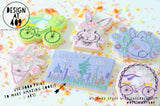 Bunch Of Flowers Raised Stamp & Cutter