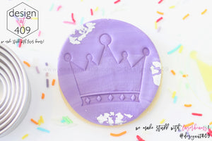 Kings Crown 2 Acrylic Embosser Stamp