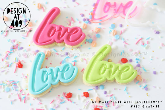 Love Embossing Stamp & Cutter