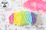 Love Floral Embossing Stamp & Cutter