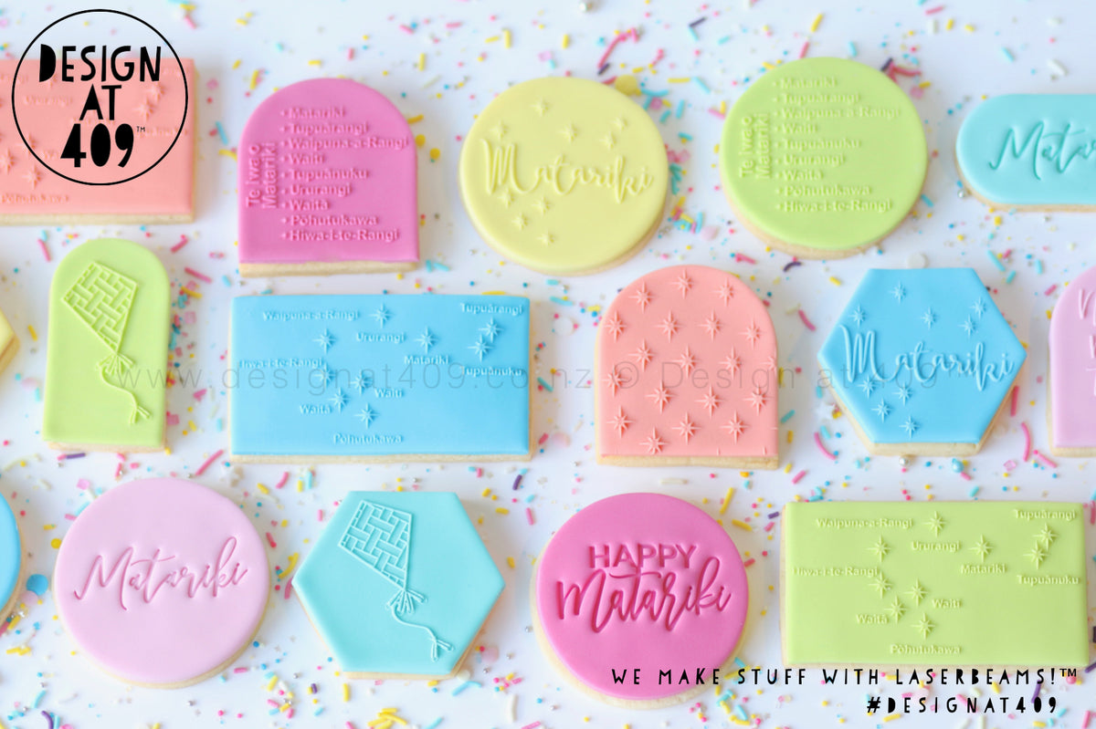 Happy Matariki Acrylic Embosser Stamp – Design at 409
