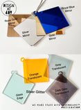 Triple Layer Custom Bag Tag (more colour & font choices)