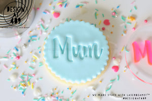 Mum 2 Acrylic Embosser Stamp