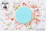 North Pole Express Delivery Raised Acrylic Fondant Stamp