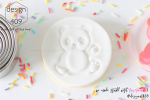 Panda Acrylic Embosser Stamp