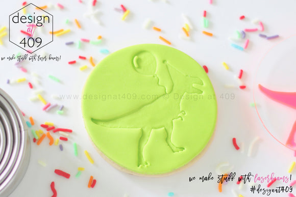 Party T Rex Acrylic Embosser Stamp