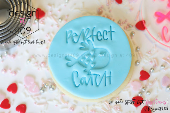 Perfect Catch Acrylic Embosser Stamp