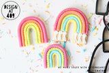 Rainbow 2 Shape Cookie Cutter (4 sizes)