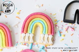 Rainbow 2 Shape Cookie Cutter (4 sizes)