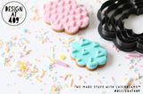 Round Cloud Shape Cookie Cutter (4 sizes)