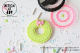 Small Wreath Embossed Stamp & Cutter