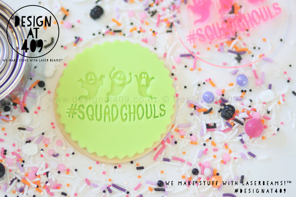 #Squadghouls Acrylic Embosser Stamp