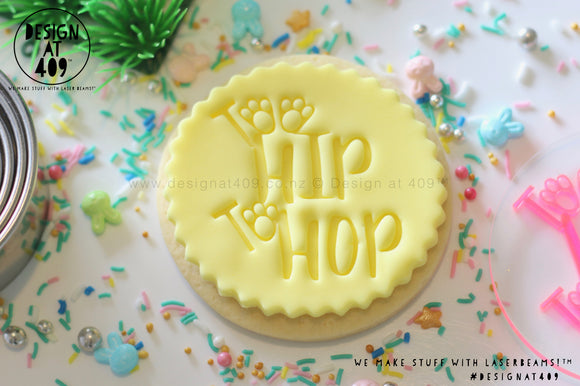 Too Hip To Hop Acrylic Embosser Stamp