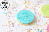 Will You Be My Maid Of Honour? Raised Acrylic Fondant Stamp